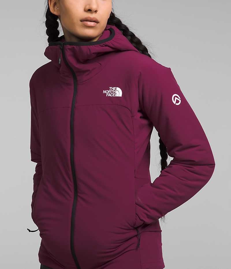 The North Face Summit Series Casaval Hoodie Hybridjacka Dam Fuchsia | STOCKHOLM RUVEZJ