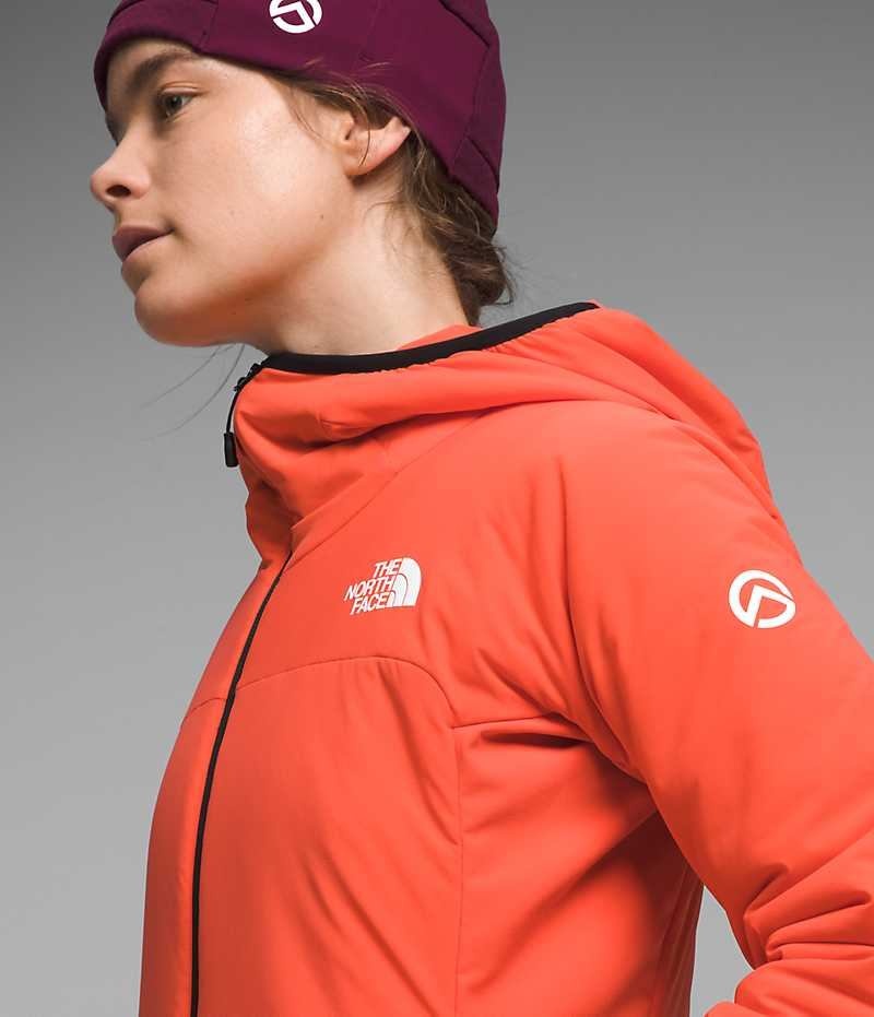 The North Face Summit Series Casaval Hoodie Hybridjacka Dam Orange | SVERIGE YRDPOC