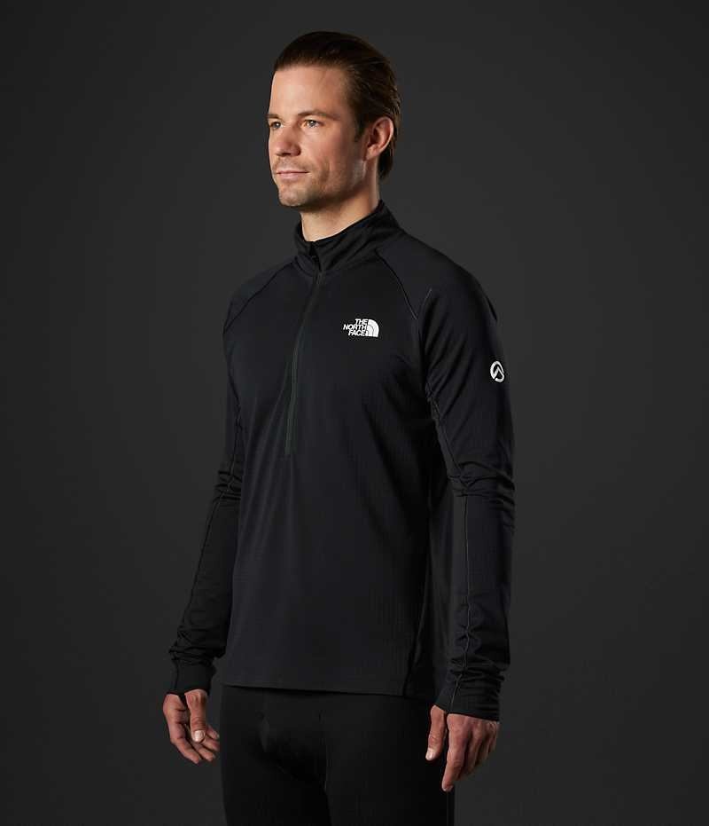 The North Face Summit Series Crevasse ½-Zip Sweatshirt Herr Svarta | SE CGIEMV