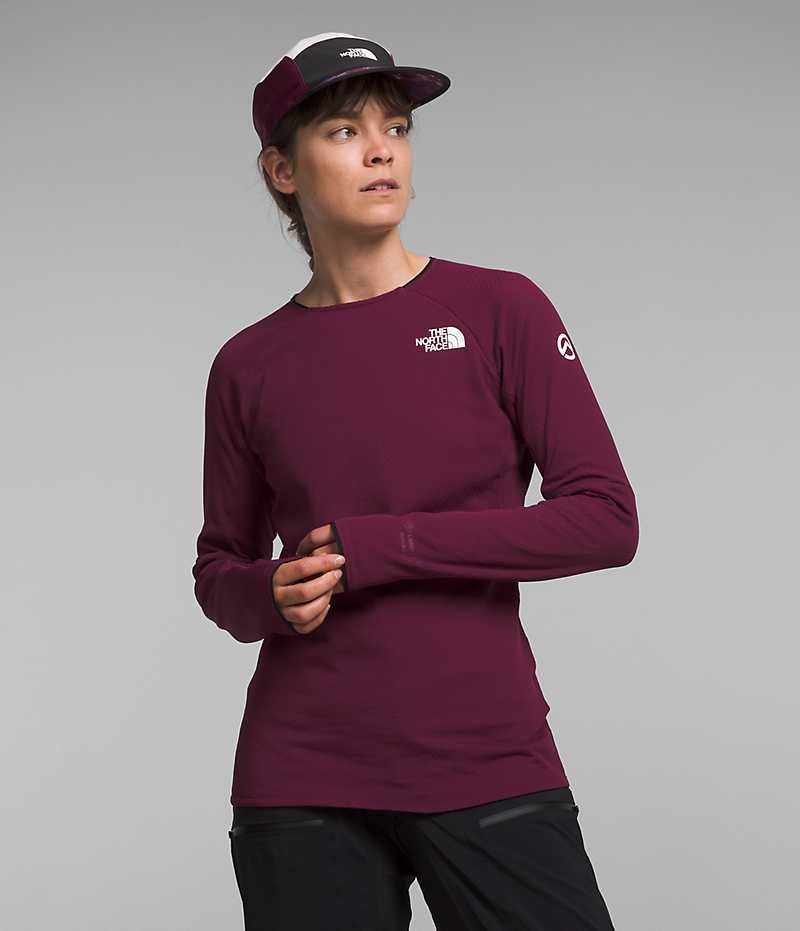 The North Face Summit Series FUTUREFLEECE™ Crew Pullover Dam Vinröda | STOCKHOLM AOERHV