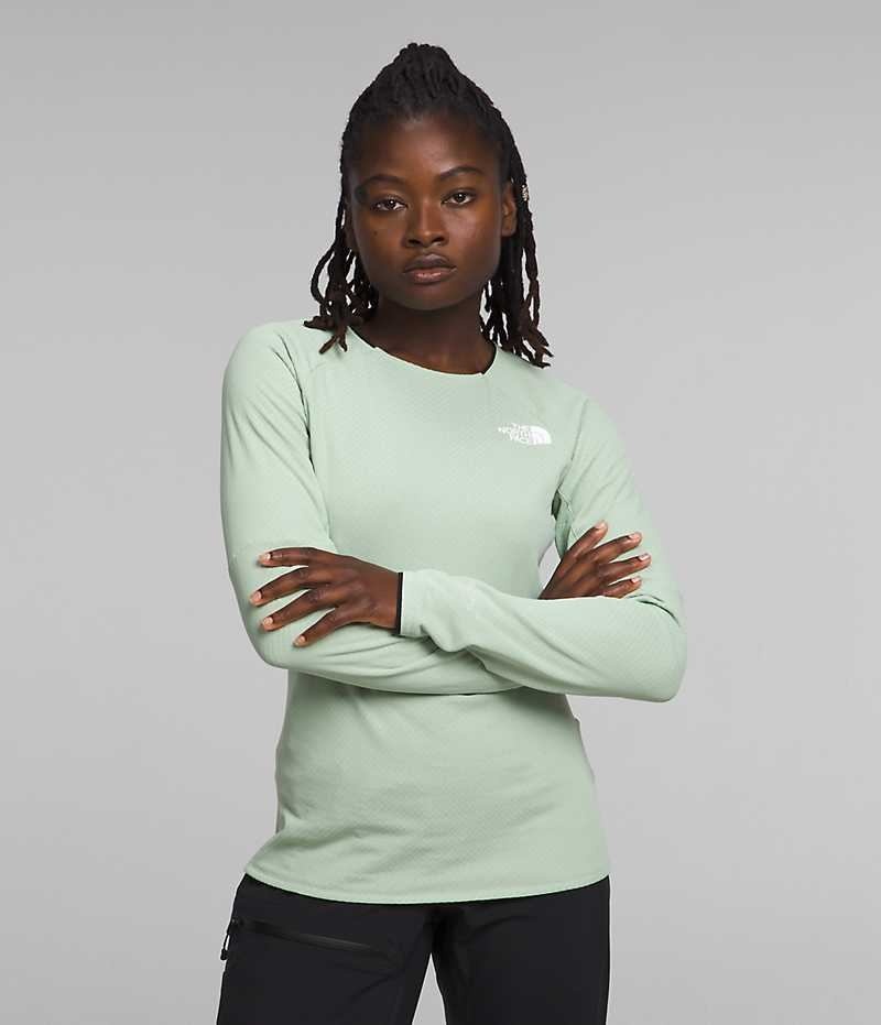 The North Face Summit Series FUTUREFLEECE™ Crew Sweatshirt Dam Mintgröna | SE DTSMVW