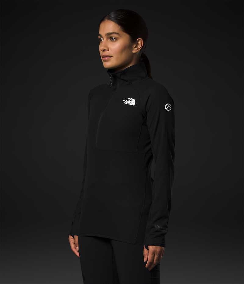 The North Face Summit Series FUTUREFLEECE™ LT ½-Zip Sweatshirt Dam Svarta | SVERIGE SXELIA