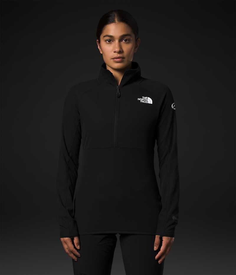 The North Face Summit Series FUTUREFLEECE™ LT ½-Zip Sweatshirt Dam Svarta | SVERIGE SXELIA