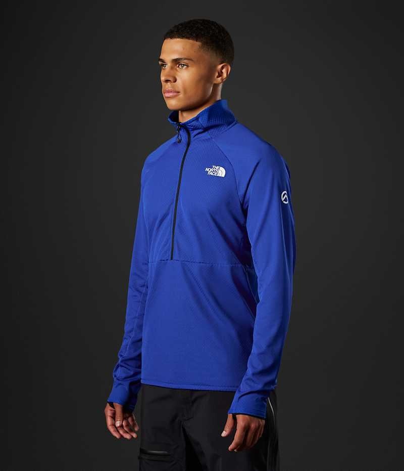 The North Face Summit Series FUTUREFLEECE™ LT ½-Zip Pullover Herr Blå | SE XKGIVU