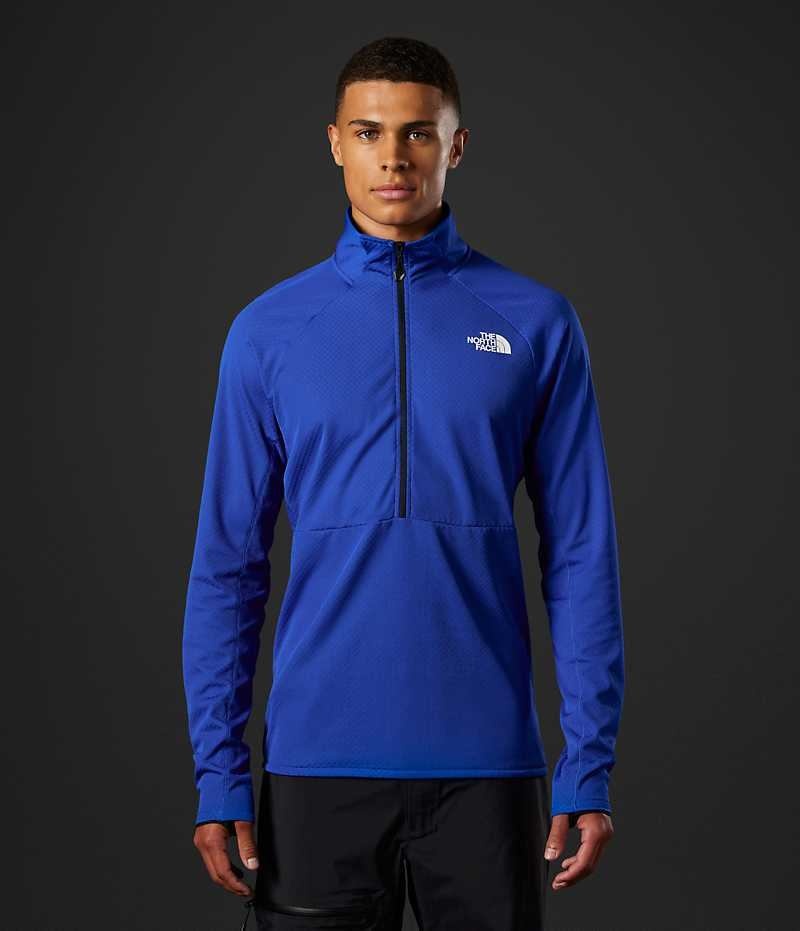 The North Face Summit Series FUTUREFLEECE™ LT ½-Zip Pullover Herr Blå | SE XKGIVU