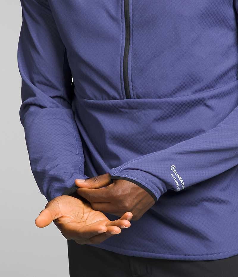 The North Face Summit Series FUTUREFLEECE™ LT ½-Zip Pullover Herr Blå | STOCKHOLM QZTUPF