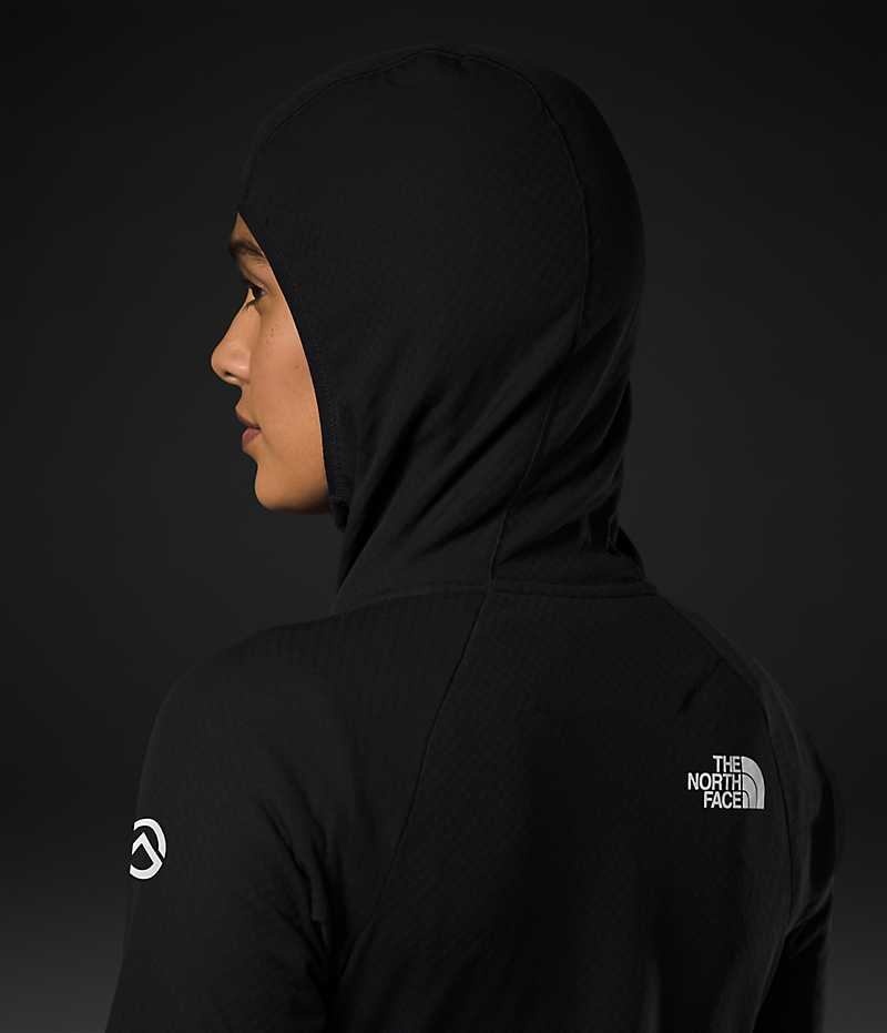 The North Face Summit Series FUTUREFLEECE™ Full-Zip Hoodie Fleecejackor Dam Svarta | STOCKHOLM PYDIHE