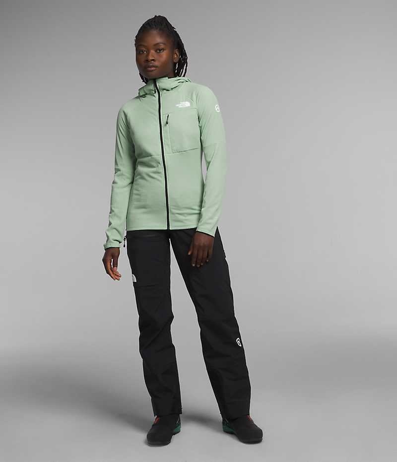 The North Face Summit Series FUTUREFLEECE™ Full-Zip Hoodie Fleecejackor Dam Mintgröna | SVERIGE RPCLOF