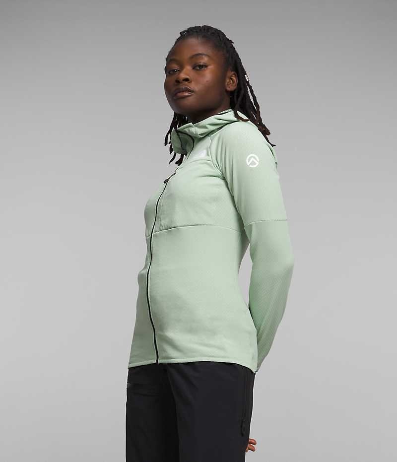 The North Face Summit Series FUTUREFLEECE™ Full-Zip Hoodie Fleecejackor Dam Mintgröna | SVERIGE RPCLOF