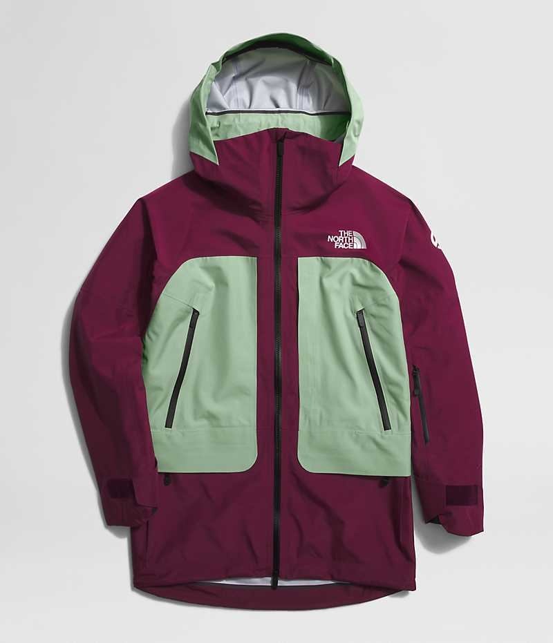 The North Face Summit Series Verbier GTX Isolerade Jackor Dam Fuchsia Mintgröna | SVERIGE DYLHFA