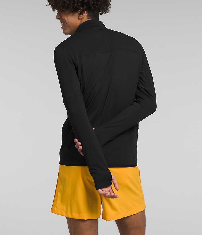 The North Face Sunriser ¼-Zip Sweatshirt Herr Svarta | STOCKHOLM LTJUSV