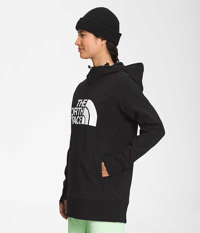 The North Face Tekno Pullover Hoodie Dam Svarta | STOCKHOLM MZKPVL