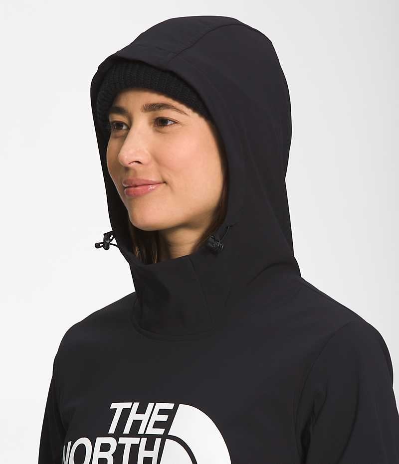 The North Face Tekno Pullover Hoodie Dam Svarta | STOCKHOLM MZKPVL