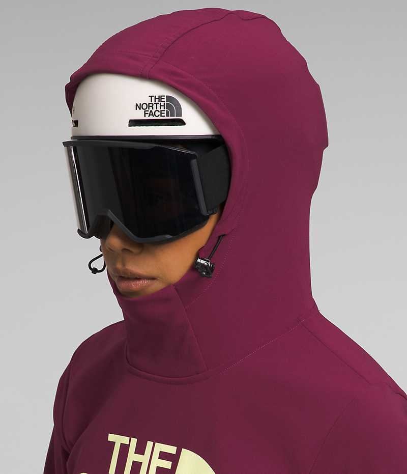 The North Face Tekno Pullover Hoodie Dam Fuchsia | SE IDQPVO