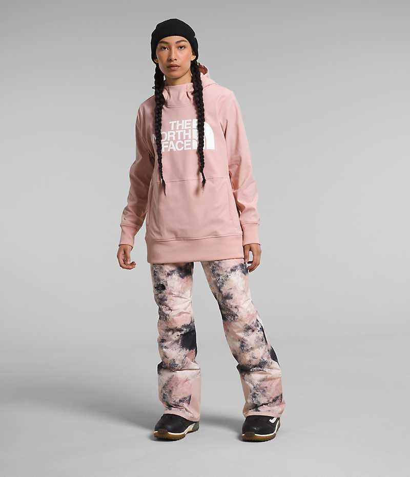 The North Face Tekno Pullover Hoodie Dam Rosa | SVERIGE OHVJIK