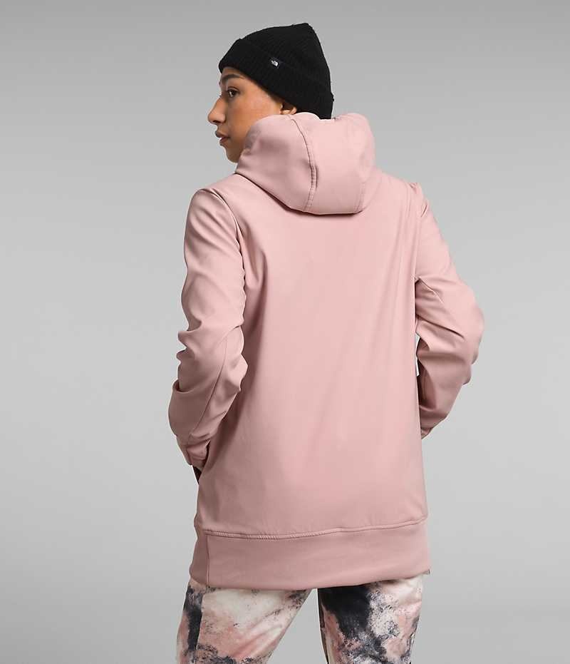 The North Face Tekno Pullover Hoodie Dam Rosa | SVERIGE OHVJIK