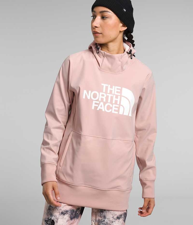 The North Face Tekno Pullover Hoodie Dam Rosa | SVERIGE OHVJIK