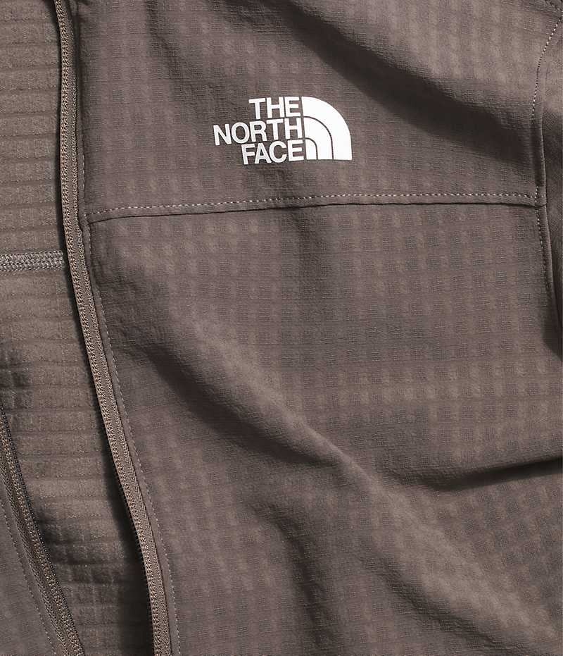 The North Face Tekware™ Grid Full-Zip Fleecejackor Dam Bruna | STOCKHOLM ZLXTNM