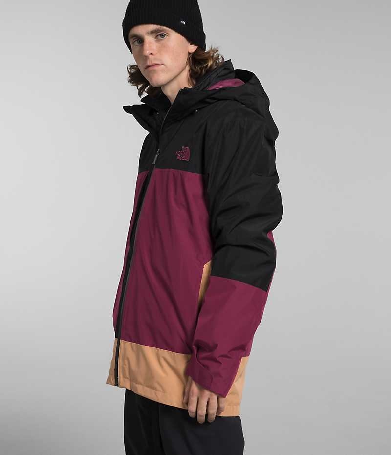 The North Face ThermoBall™ Eco Snow Triclimate® Huvjacka Herr Fuchsia Svarta | SE YXMGAR