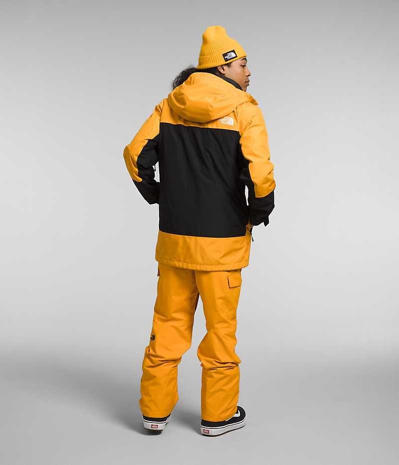 The North Face ThermoBall™ Eco Snow Triclimate® Huvjacka Herr Guld Svarta | SVERIGE AYTZDO