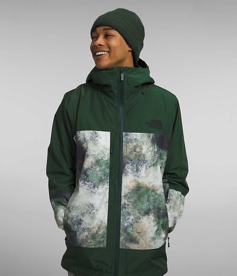 The North Face ThermoBall™ Eco Snow Triclimate® Huvjacka Herr Gröna | SE BEYGPQ