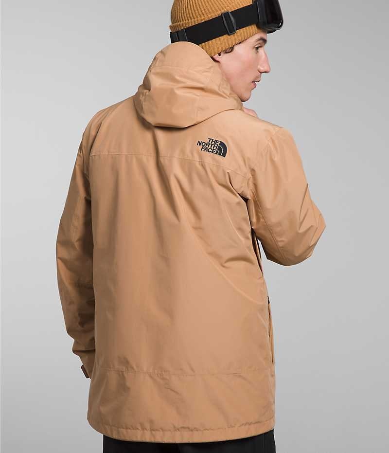 The North Face ThermoBall™ Eco Snow Triclimate® Huvjacka Herr Khaki | SVERIGE AIRVZT