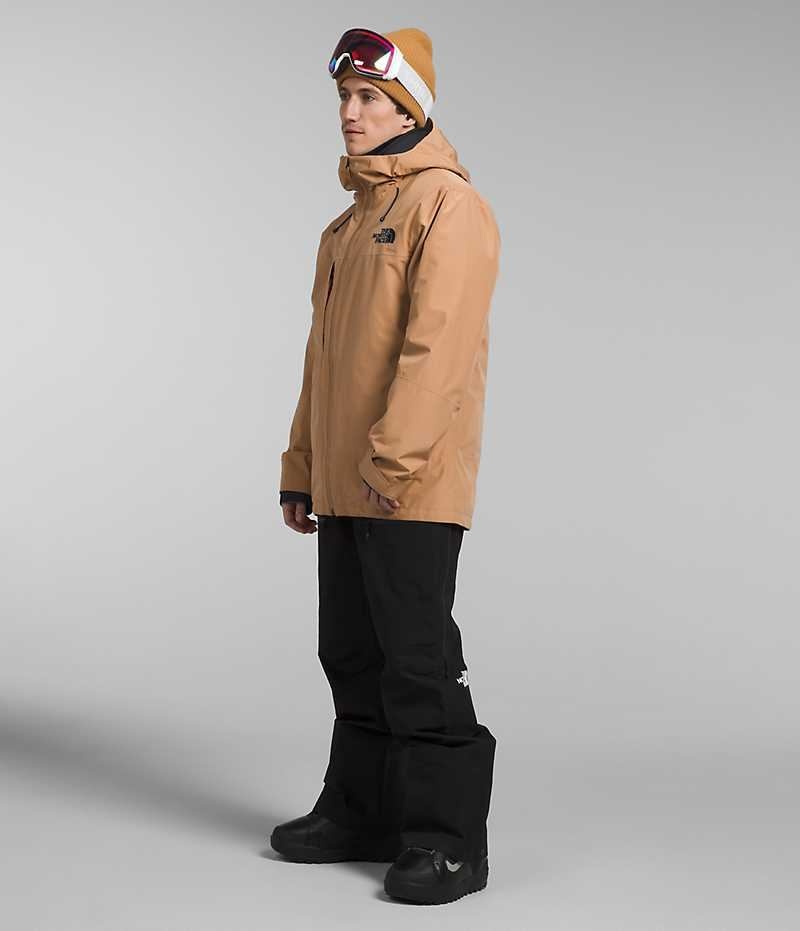 The North Face ThermoBall™ Eco Snow Triclimate® Huvjacka Herr Khaki | SVERIGE AIRVZT