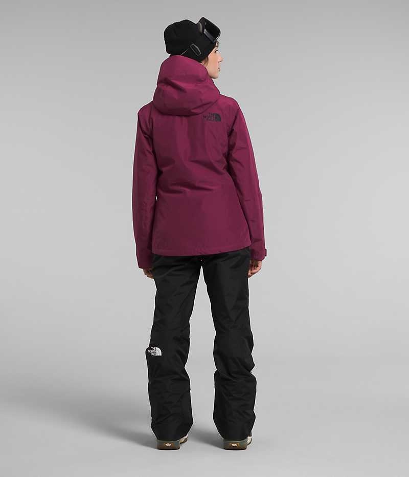 The North Face ThermoBall™ Eco Snow Triclimate® Isolerade Jackor Dam Fuchsia | SE SOCIBK