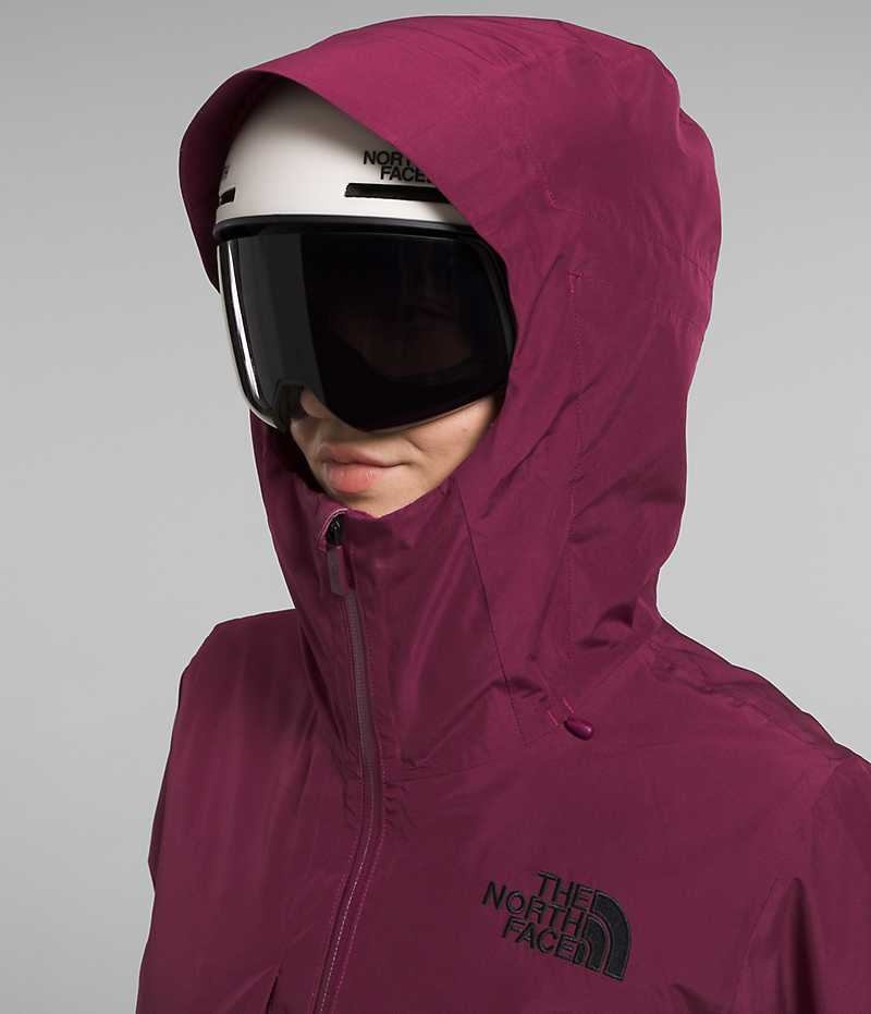 The North Face ThermoBall™ Eco Snow Triclimate® Isolerade Jackor Dam Fuchsia | SE SOCIBK