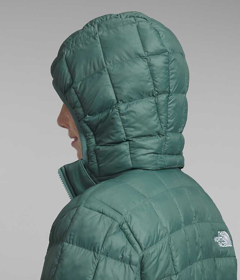 The North Face ThermoBall™ Hooded Dunjacka Pojke Gröna | SE XDOJPZ