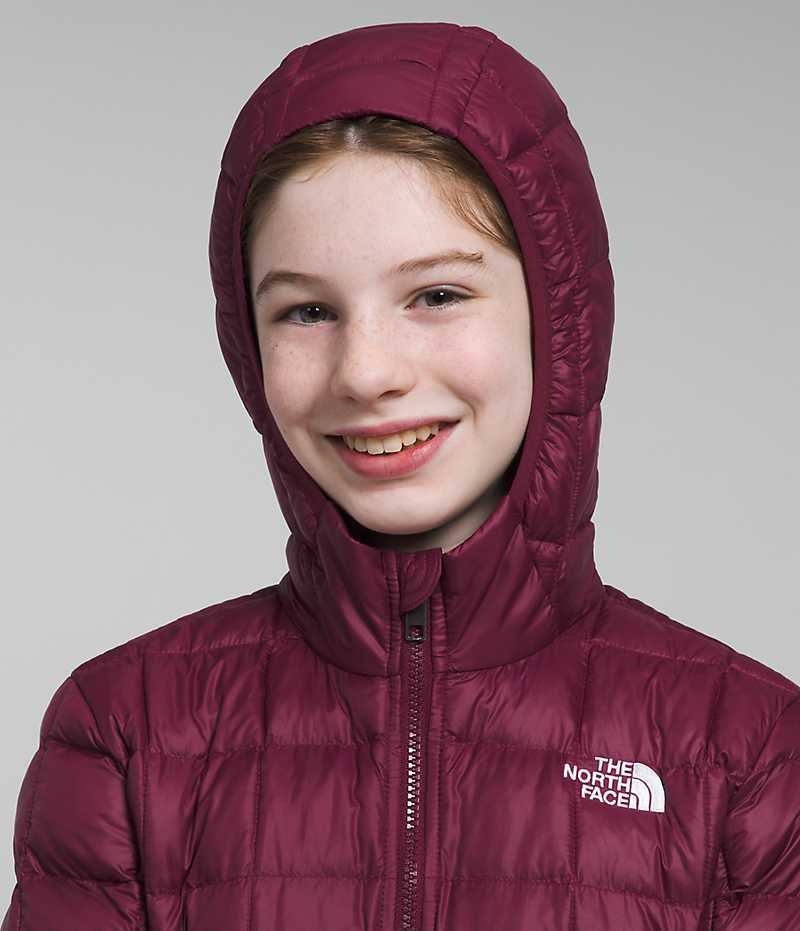 The North Face ThermoBall™ Parka Tjej Vinröda | SE HOWQBA