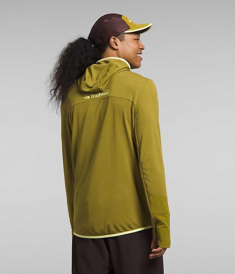 The North Face Trailwear Cerro Alto Hoodie Herr Olivgröna | SVERIGE SEAOIJ