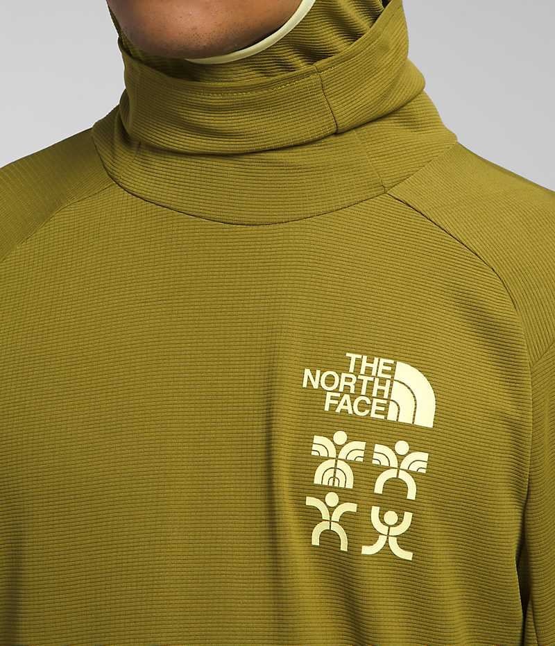 The North Face Trailwear Cerro Alto Hoodie Herr Olivgröna | SVERIGE SEAOIJ