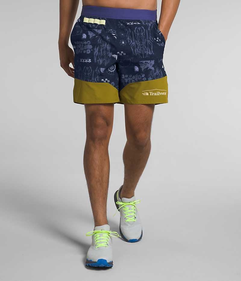 The North Face Trailwear OKT Trail Shorts Herr Marinblå | SE OVLTZP