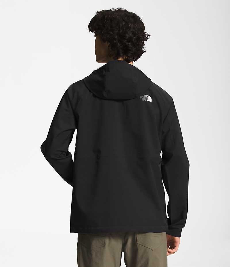 The North Face Valle Vista Stretch Regnjacka Herr Svarta | SVERIGE WEJAPI