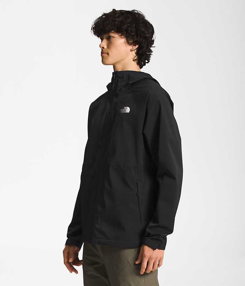 The North Face Valle Vista Stretch Regnjacka Herr Svarta | SVERIGE WEJAPI