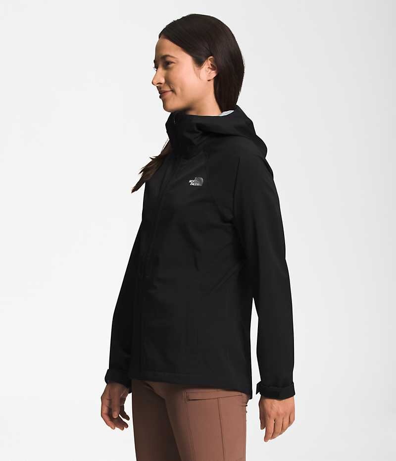 The North Face Valle Vista Stretch Regnjacka Dam Svarta | SE PRHLAY