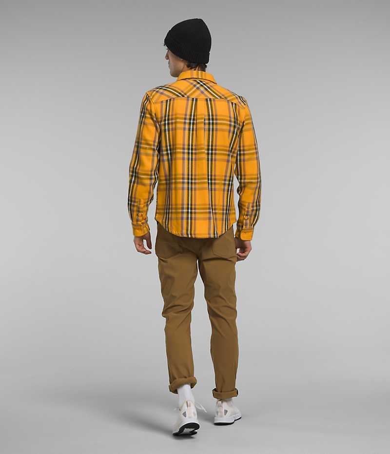 The North Face Valley Twill Flannel Skjorta Herr Guld | STOCKHOLM TZVDYU