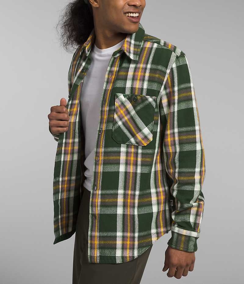 The North Face Valley Twill Flannel Skjorta Herr Olika Färger | STOCKHOLM IBYMLN