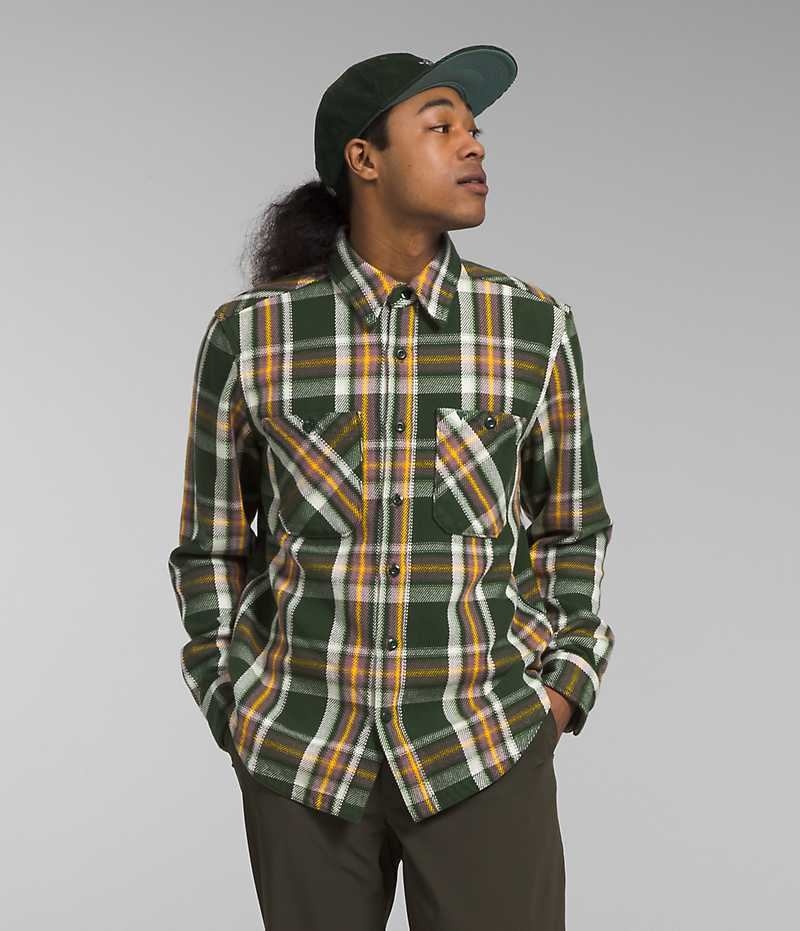 The North Face Valley Twill Flannel Skjorta Herr Olika Färger | STOCKHOLM IBYMLN