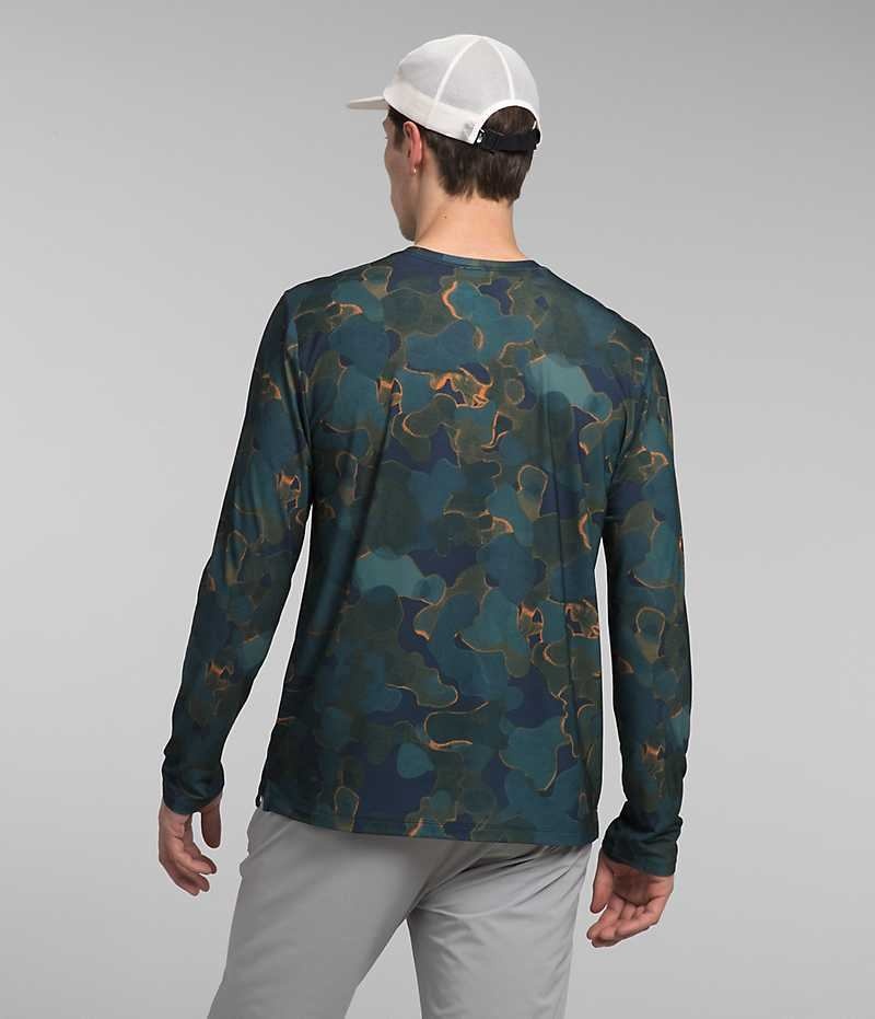 The North Face Wander Long Sleeve T-Shirt Herr Olika Färger | SVERIGE UFEQOZ